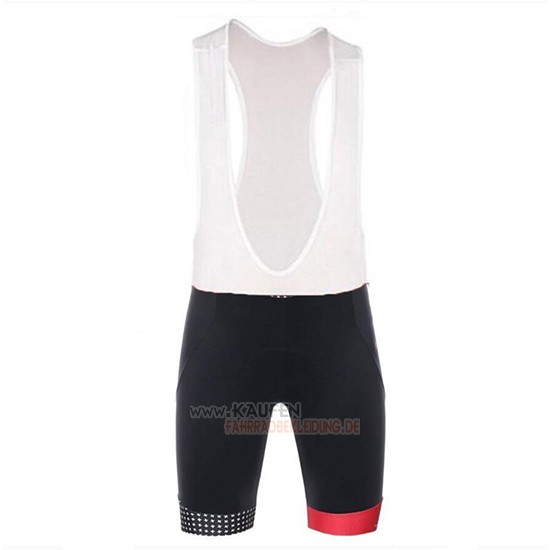 Tour de Suisse Helvetia Kurzarmtrikot 2018 und Kurze Tragerhose Shwarz Rot